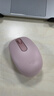 罗技（Logitech）M196 无线蓝牙鼠标 办公鼠标 笔记本商务办公家用 小巧便携 对称手型 玫瑰粉 实拍图