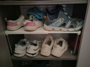 家の物语日本双层鞋子收纳架鞋架整理家用可调节抗压塑料鞋托鞋柜收纳神器 可伸缩鞋架不锈钢 【1个装】 实拍图