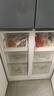Haier【新品】海尔冰箱四开门十字双开门变频节能新一级能效风冷无霜超薄家用鲜派系列冰箱 国家补贴20% 高颜值406升+净味保鲜+母婴空间 实拍图