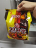 不倒翁韩国进口 海鲜拉面130g*4袋 韩式拉面方便速食泡面 袋煮面 实拍图