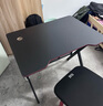 奥伦福特  电脑桌台式家用电竞游戏桌办公书桌简约书房写字桌子 碳纤维纹路单桌-120*60 升级款电竞桌 实拍图