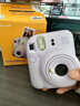 富士（FUJIFILM）立拍立得mini12 mini11/7/9 一次成像旅游相机即拍即得相纸 圣诞礼物 年会奖品 Mini12 鸢尾紫【经典百搭】 官方标配【不含相纸】 实拍图