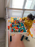星涯优品积木桌子大颗粒儿童玩具男女孩多功能拼装学习桌3-6岁生日礼物 实拍图