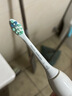 飞利浦（PHILIPS）电动牙刷头官方原装适配钻石7/9/AI系列刷柄清洁护龈亮白 3支组合装 HX9073/67 白色  实拍图