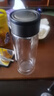 【京东物流配送】高硼硅双层玻璃杯大容量泡茶杯水杯子茶水分离杯 【双层加厚】茶杯350ml1只 实拍图