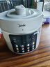 美的（Midea）品牌官方电压力锅高压大容量6升0涂层不锈钢电饭煲 全自动智能预约家用6-8人开盖火锅MY-E6010G 实拍图