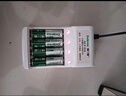 德力普（Delipow）充电电池 5号7号电池配充电器套装五号七号通用玩具/遥控器/电动牙刷/鼠标键盘等  4槽充电器+4节5号电池 实拍图