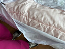 富安娜 舒暖七孔抗菌纤维被 双人加大四季被 春秋被芯 5.2斤230*229cm粉 实拍图