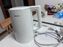 美的（Midea）电热水壶家用烧水壶小容量 0涂层 食品级304不锈钢 双层防烫 全钢无缝  1.5L容量 1566 实拍图