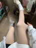 觅橘【鞠婧祎同款】光腿神器升级款8.0秋冬加绒裸感自然打底裤连裤袜 连脚-中肤色(适合 白皙偏黄) 1双 均码 秋季 薄绒(适合 10-20度) 实拍图