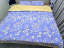 百丽丝水星家纺出品100%全棉四件套纯棉磨毛床单被套防静电冬季保暖毛绒套件吸湿发热1.5m床 实拍图