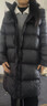 高梵黑金鹅绒服机能5.0六格男女同款加厚中长款羽绒服经典百搭休闲风 黑色 XL 实拍图