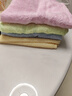 竹一百毛巾竹纤维吸水大毛巾4条成人洗脸擦手巾速干干发洗澡毛巾34*70cm 实拍图