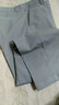 简徒秋冬加绒休闲裤男宽松直筒弹力加肥加大码男装高腰纯色百搭长裤子 浅灰【常规款】 34 实拍图