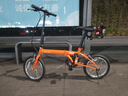 大行（DAHON）折叠自行车16英寸YUKI超轻迷你便携男女式通勤单车KT610 橙色  实拍图