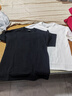 京东京造【已售300w件】短袖t恤男衣服秋季男士打底外穿 黑色 M 实拍图