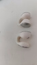 山水（SANSUI）【久戴也舒适】W90蓝牙耳机不入耳开放式骨传导概念无线耳夹式夹耳运动适用于华为小米苹果白 实拍图