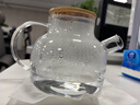 京东京造 凉水壶 高硼硅玻璃茶水分离冷水壶泡茶杯大容量1.2L 实拍图