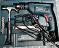 博世（BOSCH）手电钻冲击钻家用600瓦钻墙打孔升级款GSB600RE多功能工具套装 实拍图