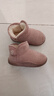 巴布豆童鞋冬季保暖儿童雪地鞋加绒加厚女童学步鞋116345039藕粉色30 实拍图