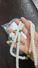 石玥珠宝缅料白玉菩提木手串莲花文玩108颗佛念珠项链手链男女士款8x6mm 实拍图