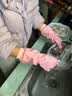 光多拉洗碗手套加绒螺纹束口洗衣服家务丁腈手套厨房加长防水滑丁晴手套 实拍图
