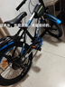 永久（FOREVER） 儿童自行车6-10岁自行车儿童单车儿童自行车小孩自行车儿童山地 高配蓝|6速+辐条轮+后货架+礼包 20寸【适用身高130-160cm】 实拍图