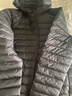 京东京造穿山甲轻薄羽绒服 连帽白鸭绒户外秋冬外套短款男 黑色 XL 实拍图
