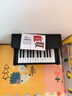 NEW CLASSIC TOYS儿童钢琴玩具木质电子琴男女孩音乐早教一岁婴儿宝宝生日周岁礼物 25键黑色【木质电子钢琴】 荷兰品牌 小钢琴益智玩具1-3-6岁 春节新年礼物 实拍图