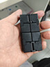 KELEIGE无限魔方合金创意减压玩具成人解压神器发泄玩具轴承edc指尖陀螺 炫酷黑-铝合金 实拍图