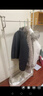 全品屋衣架落地立式衣帽架挂衣架晾家用可移动带轮衣服卧室宿舍收纳架子 【清仓处理】【家居风奶油白】 收纳置物篮-长80cm 实拍图