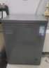 美的（Midea）专利减霜KMF囤货冰柜 冷藏冷冻冷柜转换节能大冰柜卧式家用商用冰柜小冰政府补贴冰箱 【减霜80%】100L*小户型优选 100L 实拍图