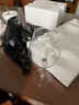 CLITON红酒杯高脚杯 家用玻璃杯葡萄酒杯勃艮第酒杯酒具套装2只装 实拍图