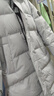 波司登（BOSIDENG）于适同款25新款羽绒服男女同款情侣长款连帽面包服外套 淡灰蓝|5979 XL 175/96A 体重约140-155斤 实拍图
