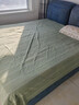 雅鹿床上四件套纯棉100%春秋全棉被罩床单家用床笠款宿舍床上用品被套 RYue-碧城春泥【100%纯棉】 1.8米 床单款 四件套-被套2*2.3m 实拍图