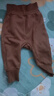 迷你巴拉【pp裤】男女童裤子加绒保暖冬新款高腰长裤 咖啡50855 90 实拍图