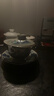 西多米盖碗套装功夫茶具三才茶碗景德镇陶瓷茶杯防烫父亲生日礼物新年会 实拍图