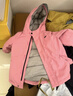 戴维贝拉（DAVE＆BELLA）儿童羽绒服冬装男童女童加厚外套宝宝红色年服童装 实拍图