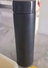米家 保温杯 316不锈钢水杯 男女士杯子 大容量茶杯便携 350ml黑色 实拍图