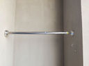 未来式伸缩杆晾衣杆免打孔衣柜撑杆卫生间免钉支撑架挂浴帘杆子50-80 实拍图
