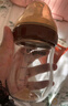 世喜新生儿防胀气奶瓶0-3个月玻璃婴儿仿母乳奶嘴160ml 实拍图