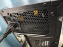 大水牛（BUBALUS）额定500W 劲睿500台式电脑主机电源（80PLUS白牌认证/主动式PFC/12CM温控风扇/支持背线/宽幅） 实拍图