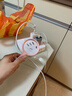 得力（deli）【手持放大镜55mm】高清高倍自然观察放大镜 小学生老人阅读旅行户外便携玩具 粉 实拍图