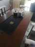 赣荣实木原木大板茶桌椅组合一桌五椅新中式简约茶几办公室家用泡茶台 抽屉款石盘大板1围椅4月牙椅 1.6米新中式四抽屉款 实拍图