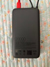 小米（MI）【3C认证】小米充电宝 自带线 快充版 20000 33W 深灰色 可上飞机/火车 可充手机平板笔记本耳机 实拍图