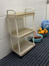金隆兴婴儿用品小推车置物架多层浴室厨房落地蔬菜零食可移动收纳架 3层 实拍图