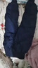 罗蒙儿童羽绒裤内胆男女童秋冬保暖裤子内穿校园服饰神器棉裤 藏青110 实拍图