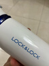 乐扣乐扣（LOCK&LOCK）不锈钢情侣学生保温杯菲特旋转盖轻量杯450ml白蓝 LHC4131WB 实拍图
