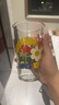 GLASSLOCK&wigglewiggle联名款玻璃杯高颜值大容量女生果汁杯子夏季500ml 实拍图