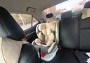 Heekin德国 儿童安全座椅汽车用0-4-12岁婴儿宝宝360度旋转ISOFIX硬接口 尊享灰(遮阳棚+上拉带+侧保护) 实拍图